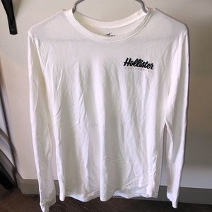 Hollister Long sleeve White Tee